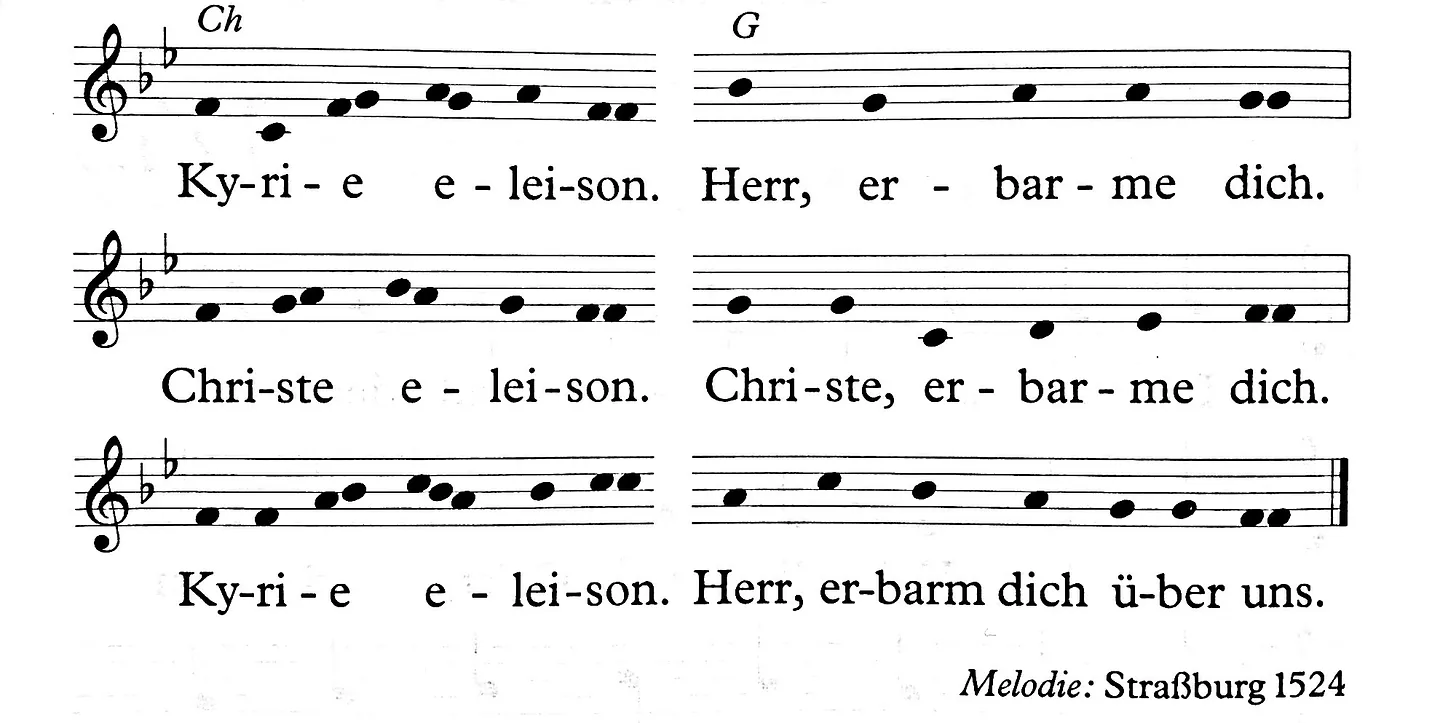 Lied: Kyrie eleison